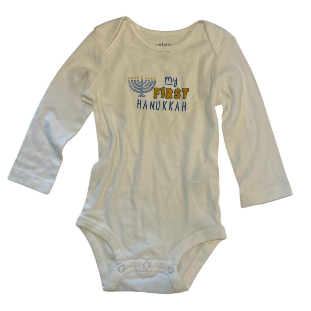 Carter’s My First Hanukkah Onesie